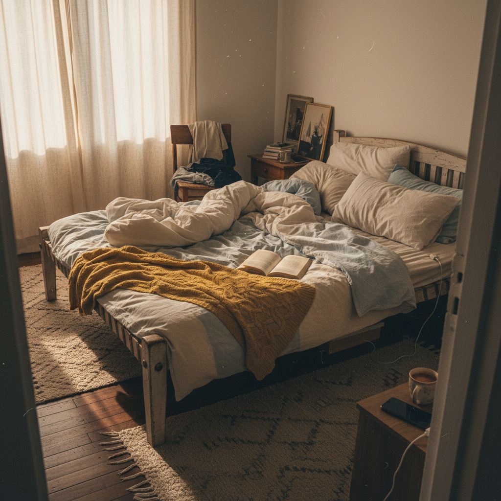 5. Charpai-Style Platform Bed