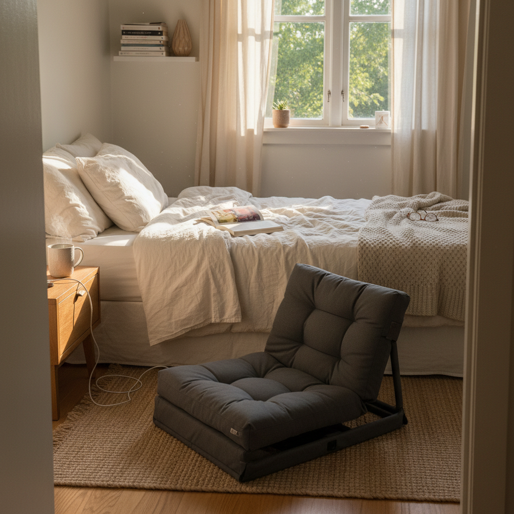 7. Foldable Floor Seating for Versatility