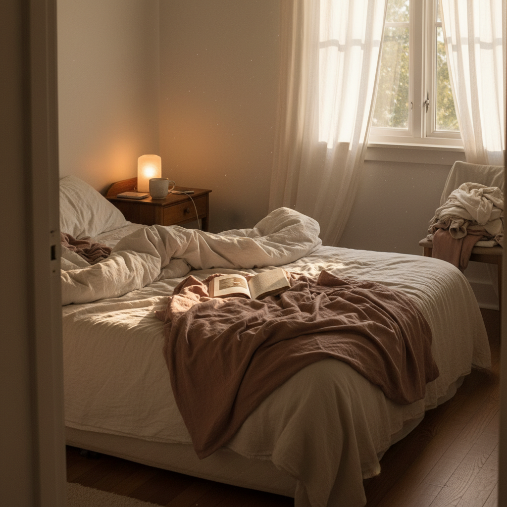 7. Dreamy Nightstand Styling