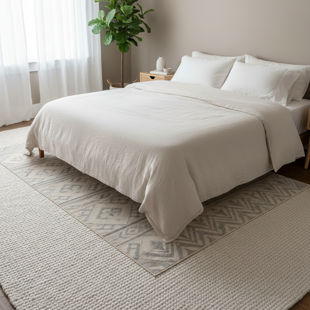 Layered Rugs for Depth and Texture