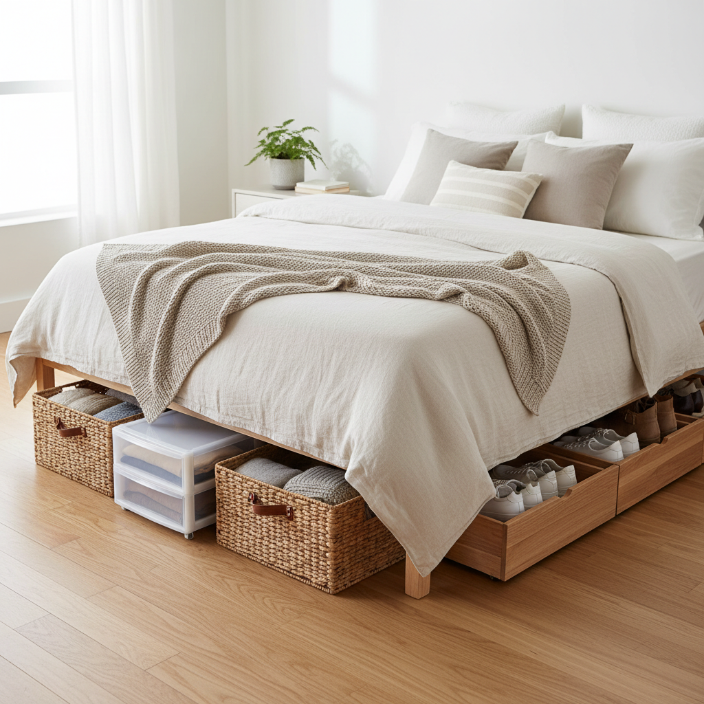 Underbed Storage Solutions for Extra Space