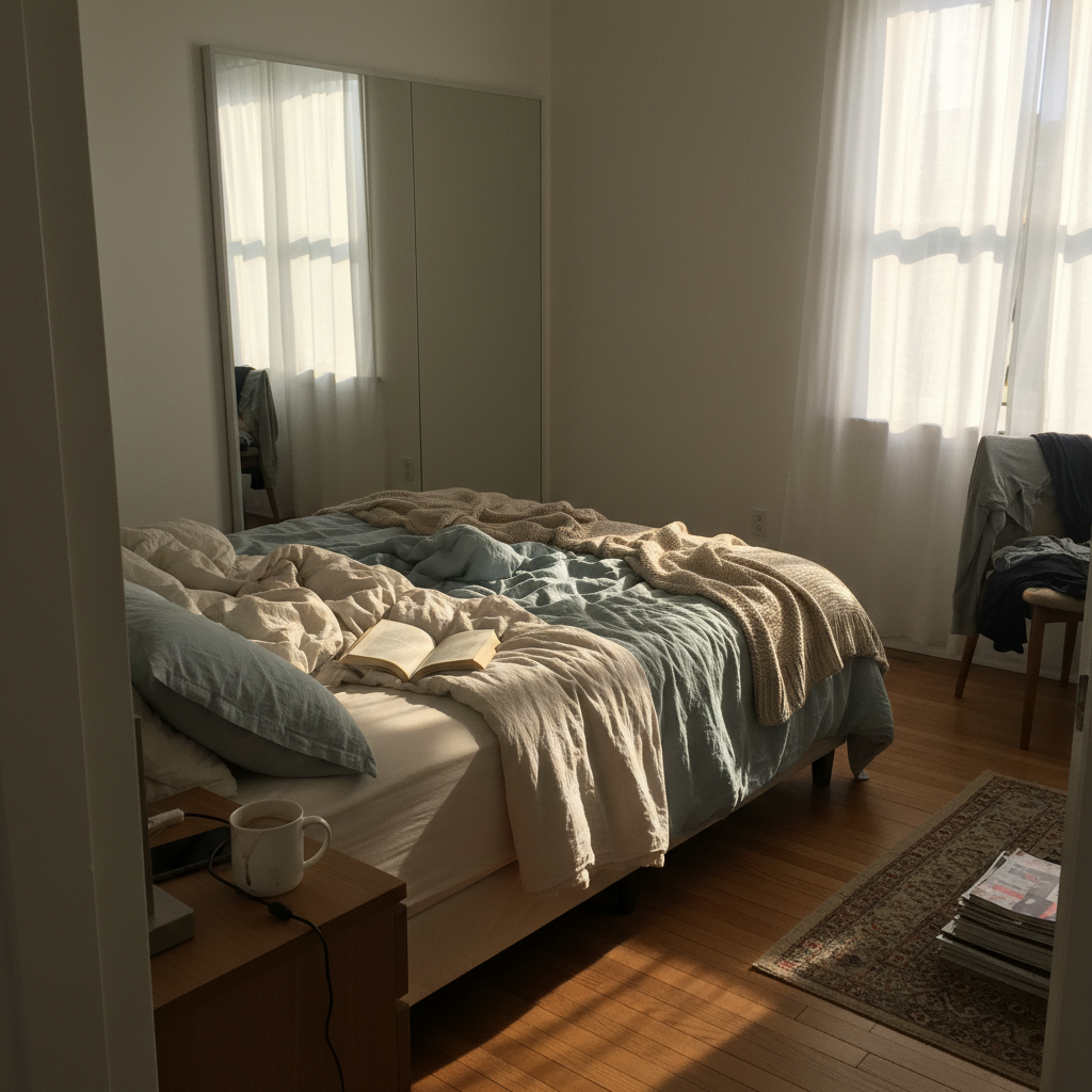 13. Mirror Panel to Visually Expand Space