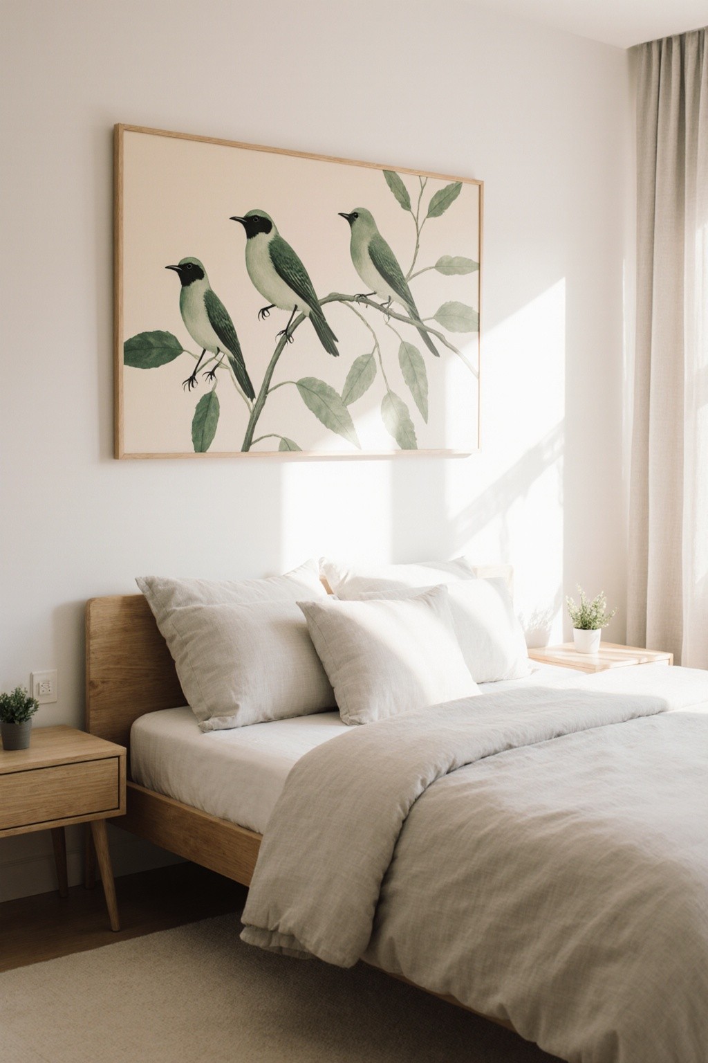 bedroom wall art - 20 Cozy Bedroom Wall Art You'll Love