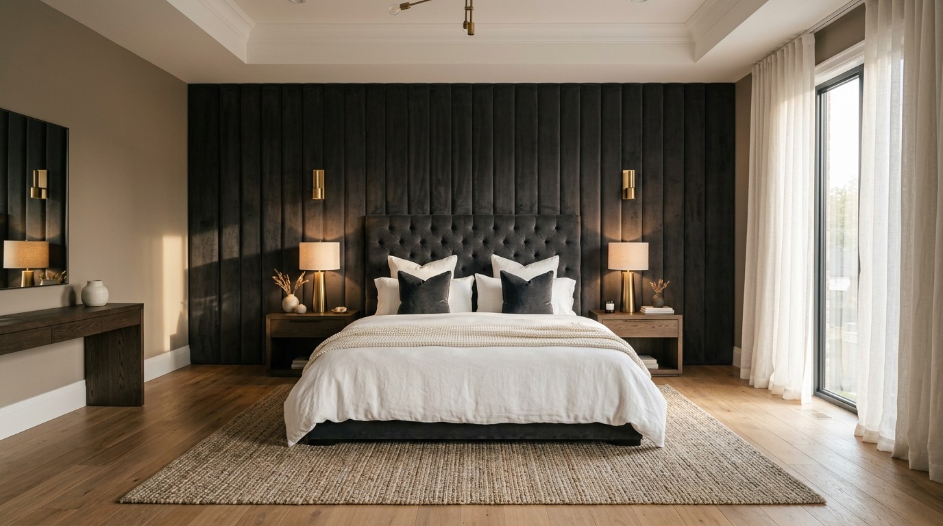 bedroom wall design - 16 Bedroom Wall Design Worth Trying