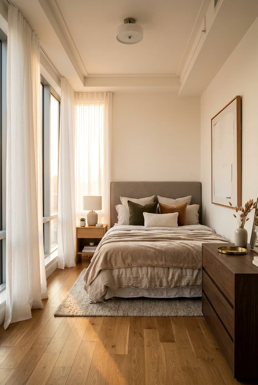 apartment bedroom decor - 20 Apartment Bedroom Decor That Actually Work