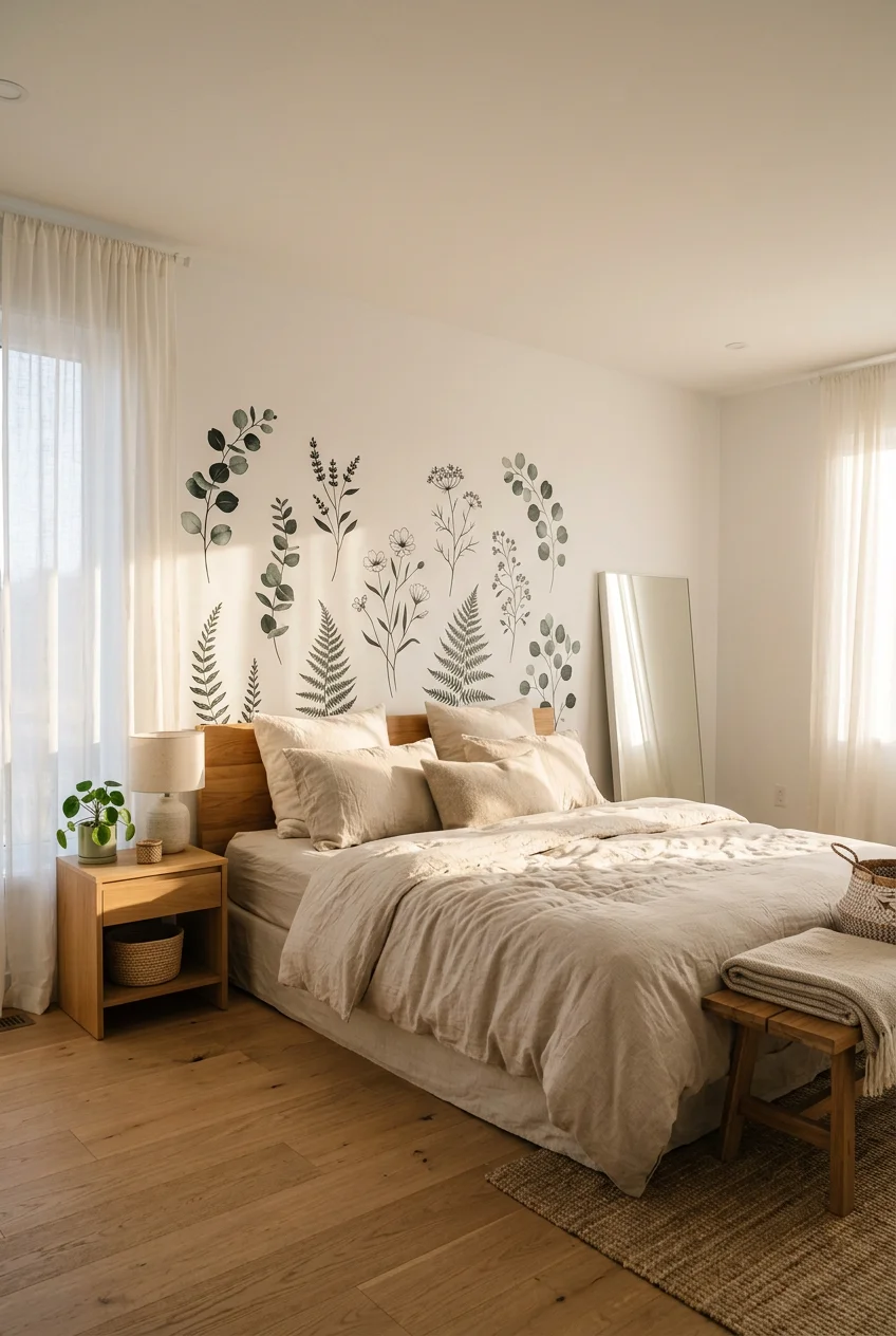 wall stickers bedroom aesthetic - 20 Aesthetic Wall Stickers Bedroom You Need to See