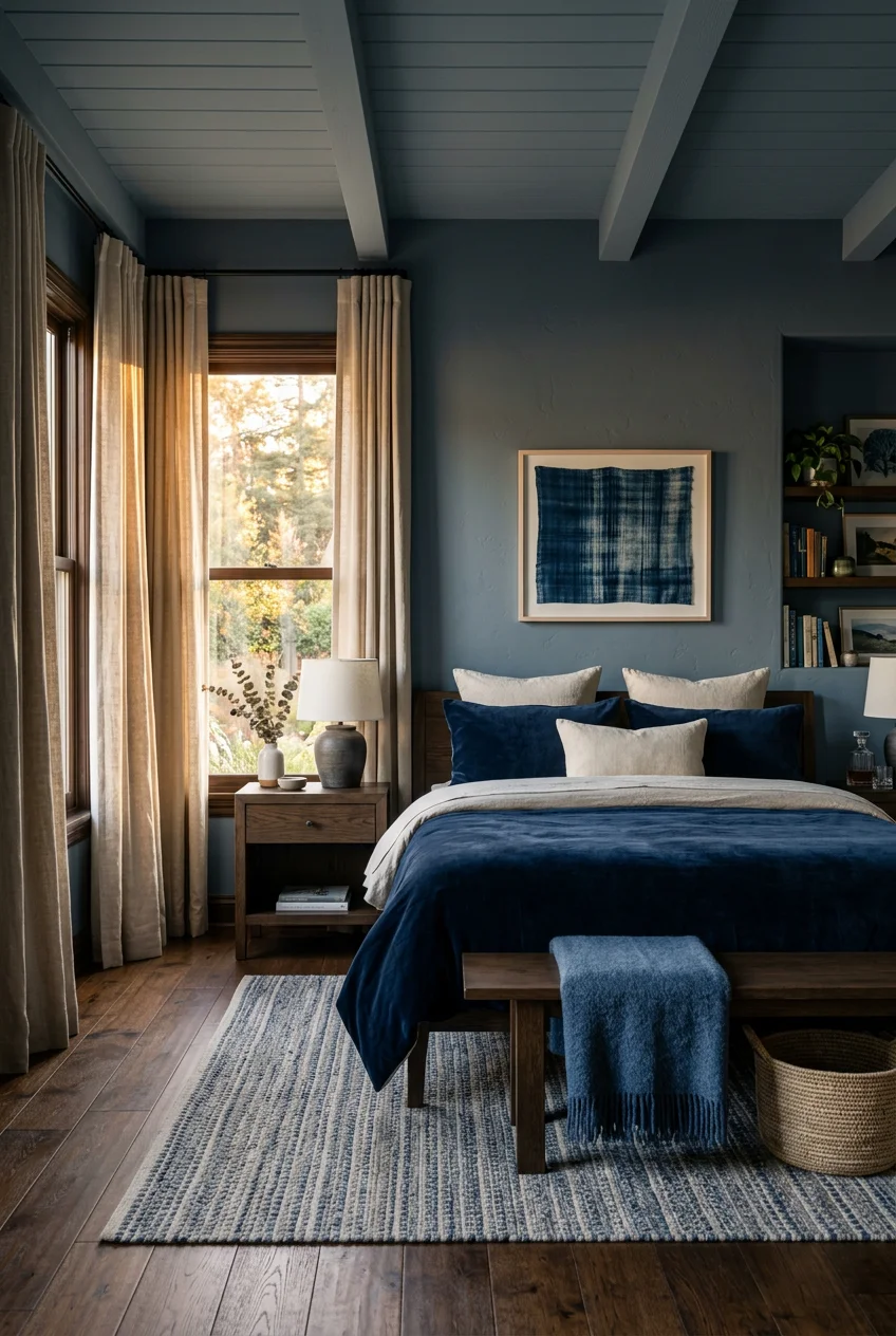 blue bedroom decor - 19 Blue Bedroom Decor That Actually Work