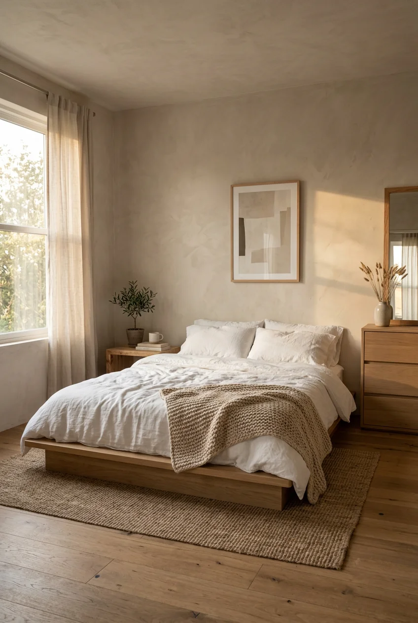 cozy minimalist bedroom - 20 Cozy Minimalist Bedroom for Every Budget