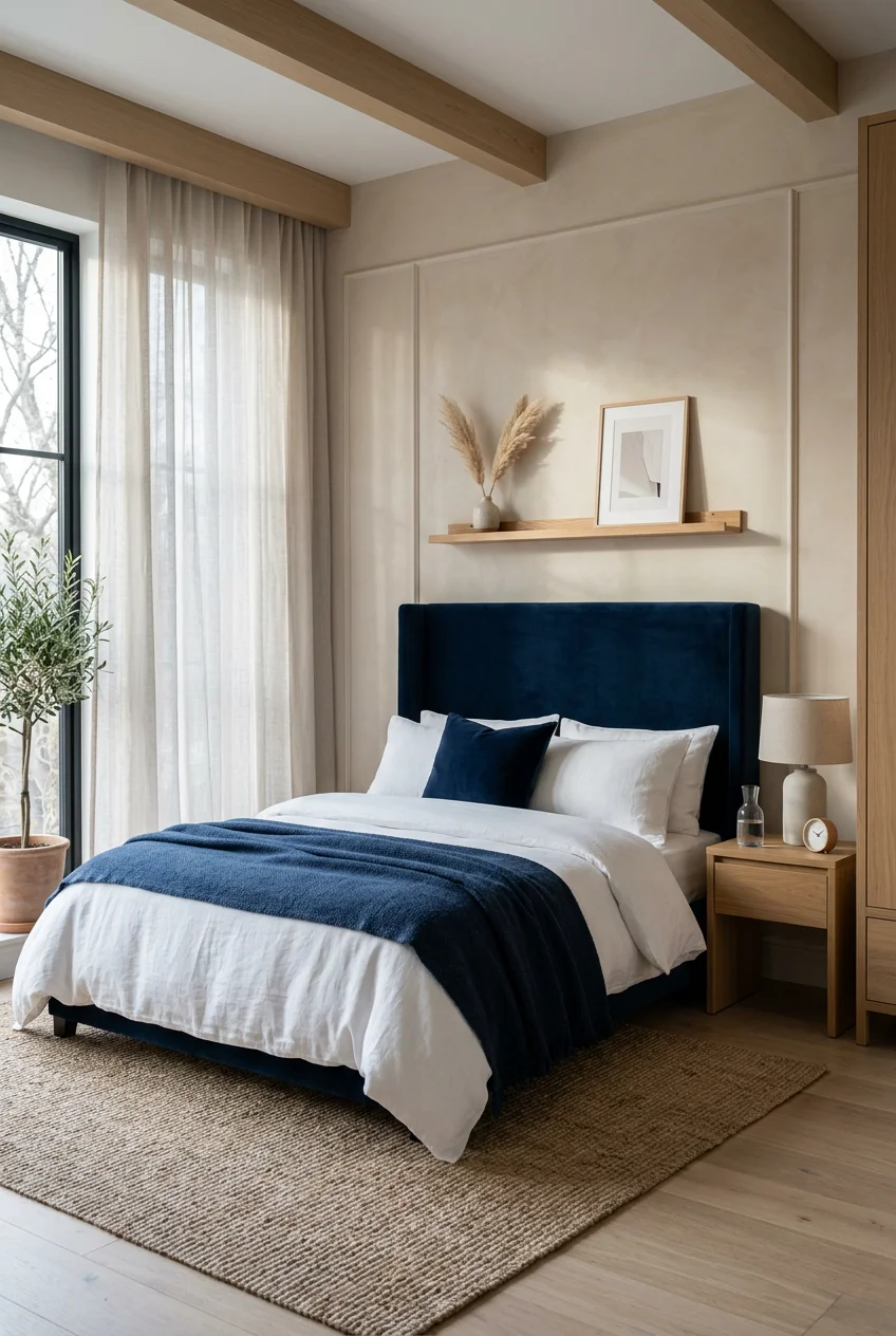 blue bedroom aesthetic - 16 Aesthetic Blue Bedroom for Every Budget