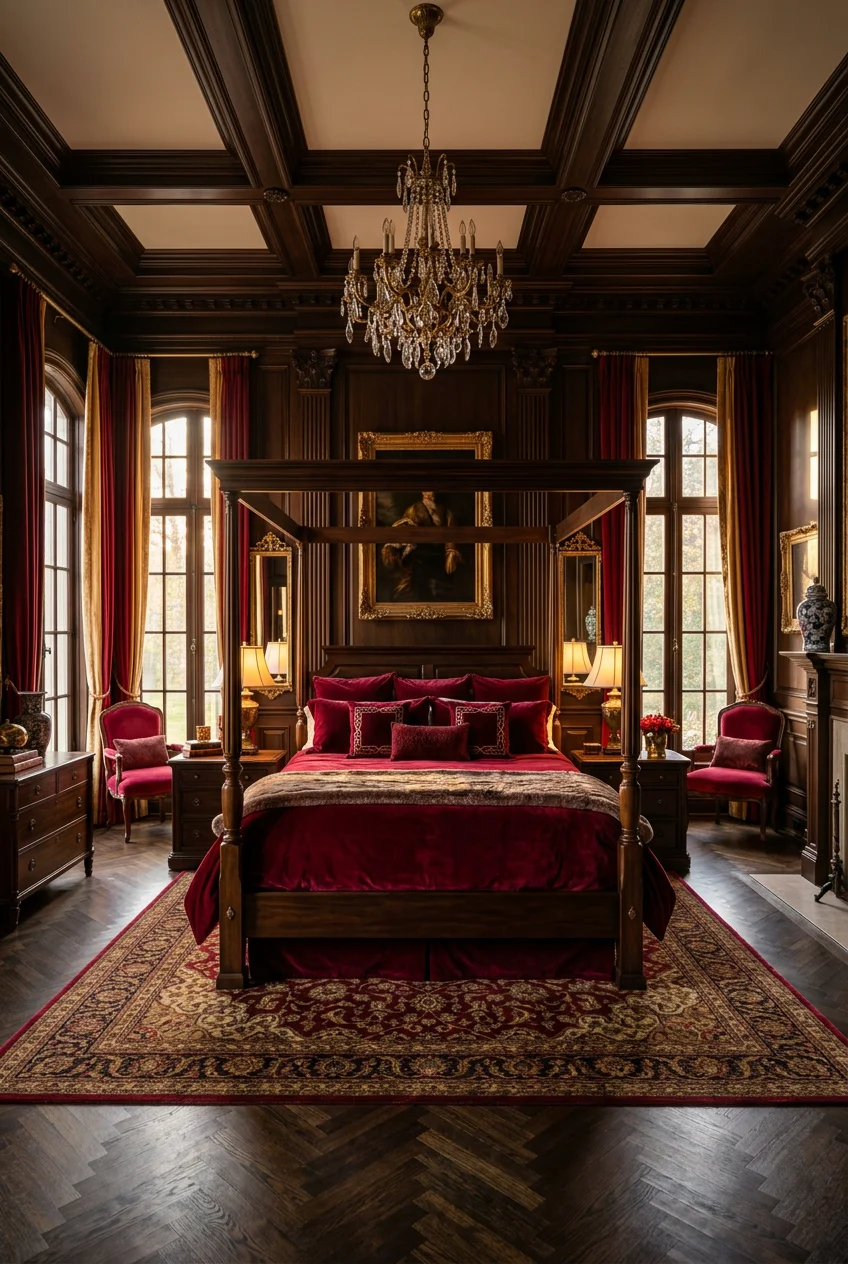 red bedroom aesthetic - 16 Aesthetic Red Bedroom That Actually Work
