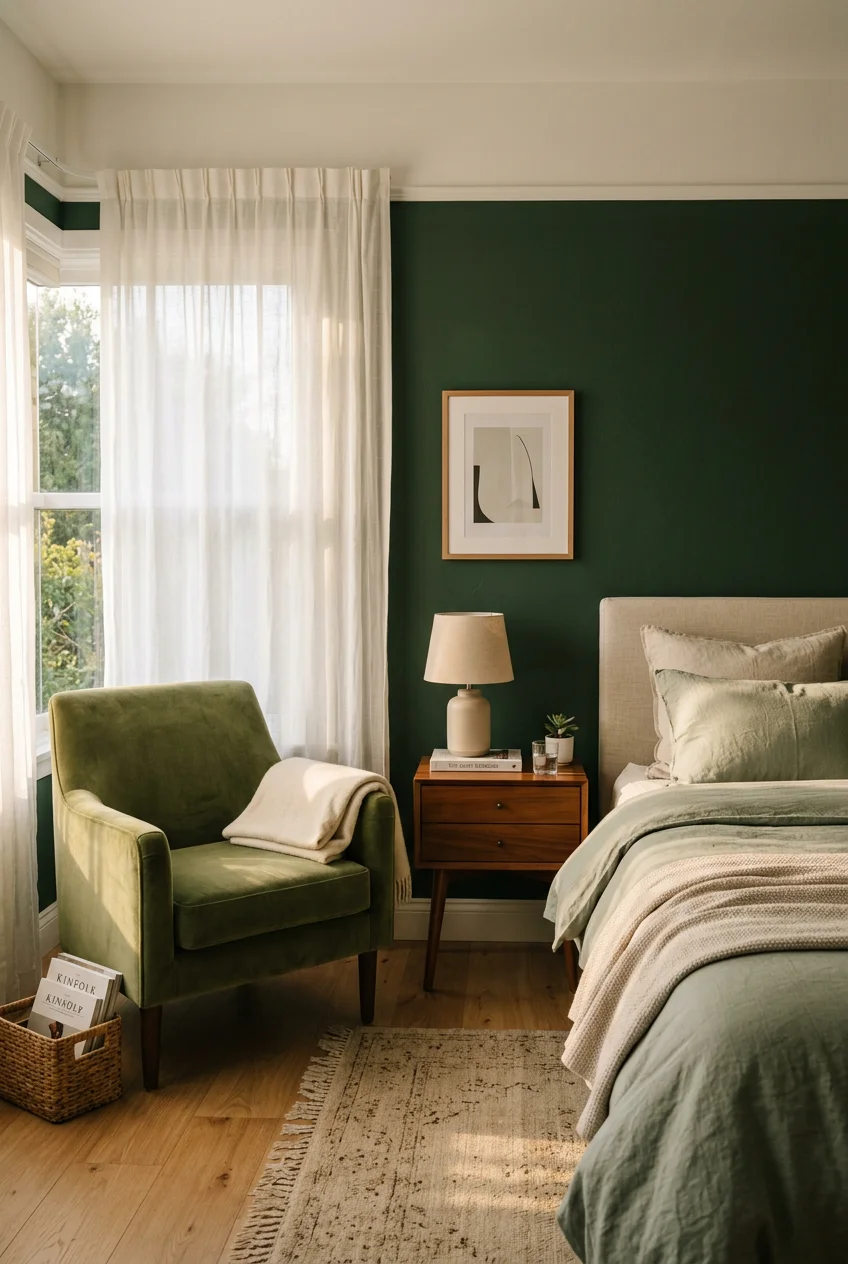 green bedroom decor - 18 Green Bedroom Decor for Every Budget