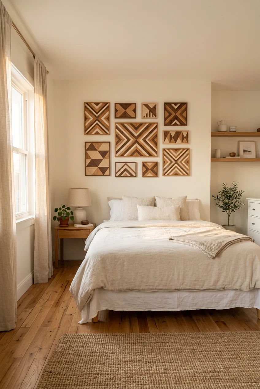 diy wall decor for bedroom - 19 DIY Wall Decor For Bedroom for Every Budget