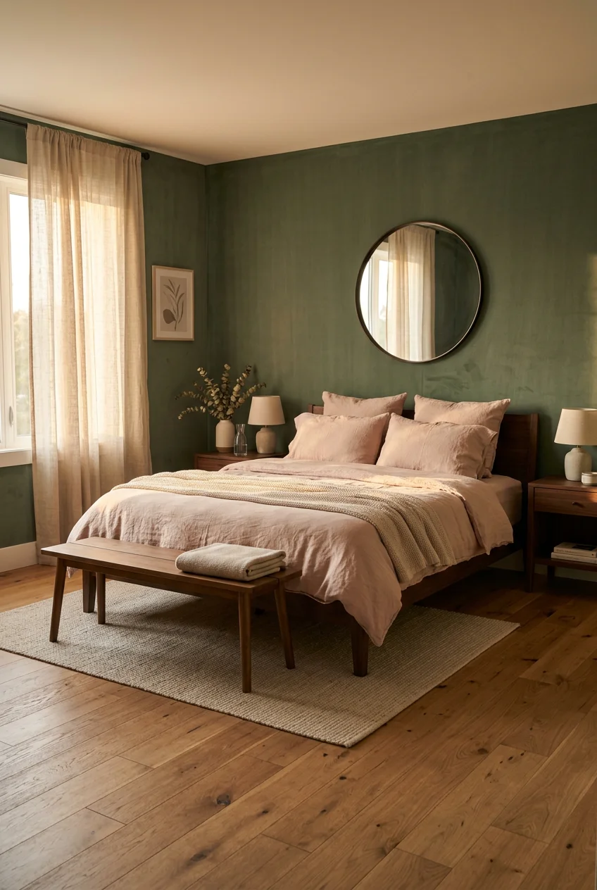 pink and green bedroom aesthetic - 17 Aesthetic Pink And Green Bedroom You Need to See
