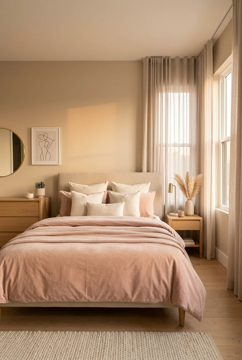 pink aesthetic bedroom - 17 Aesthetic Pink Bedroom Worth Trying