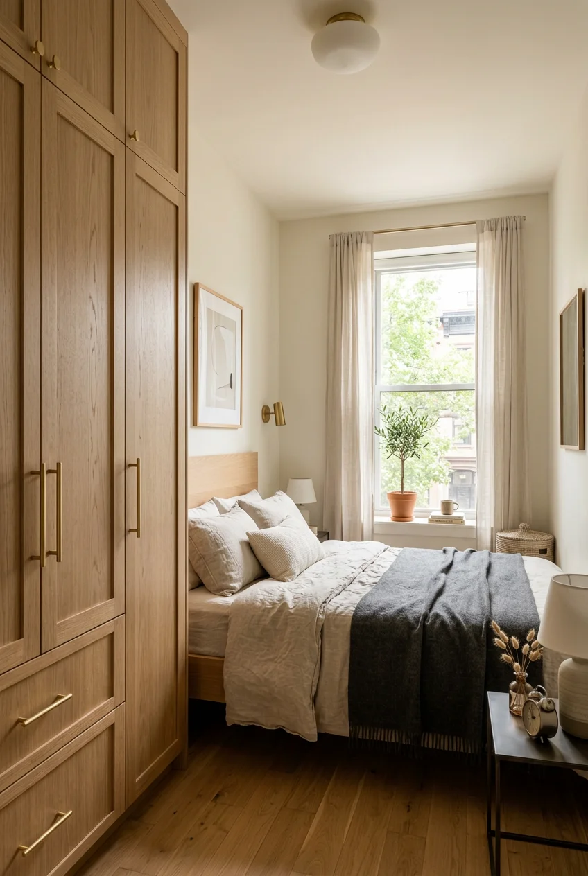 small bedroom ideas with wardrobe - 18 Small Bedroom Ideas With Wardrobe Worth Trying