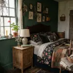 20 Aesthetic Dark Cottagecore Bedroom Worth Trying