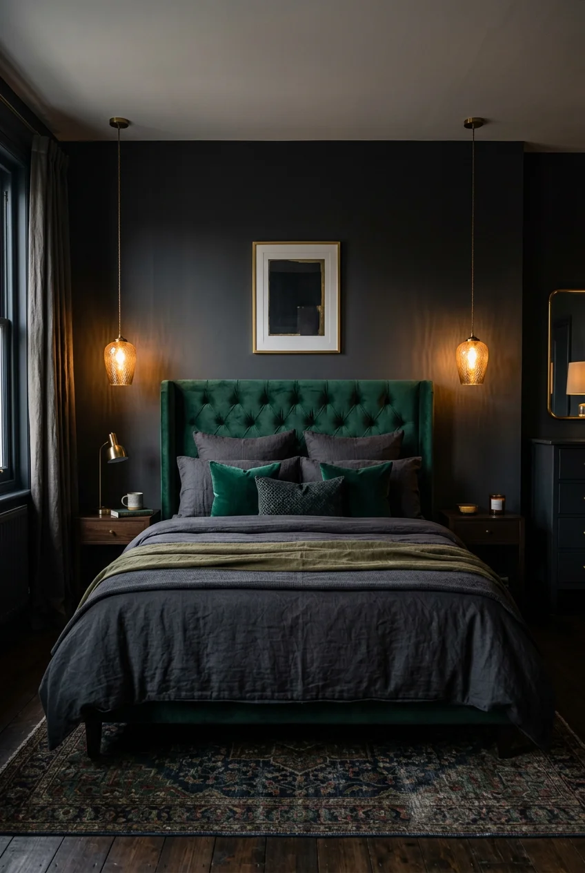 dark romantic bedroom decor - 20 Dark Romantic Bedroom Decor for Every Budget