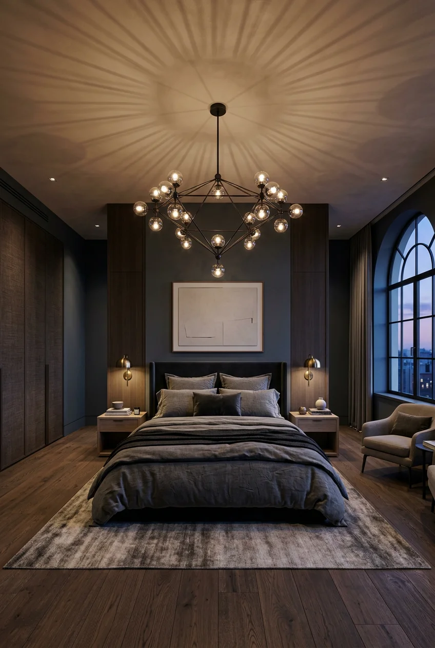 bedroom overhead lighting - 19 Bedroom Overhead Lighting for Every Budget