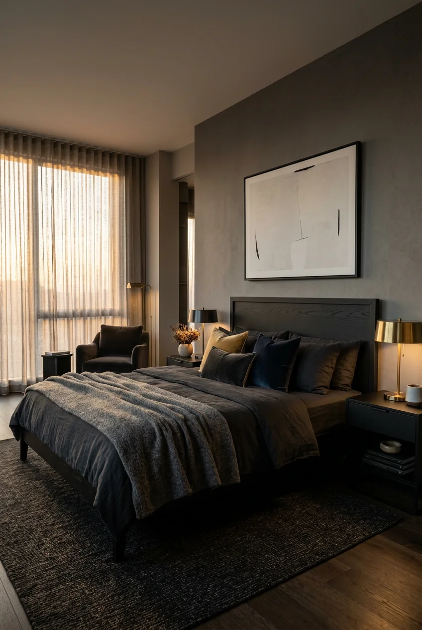 black bedroom set decor ideas - 16 Black Bedroom Set Decor Ideas Worth Trying