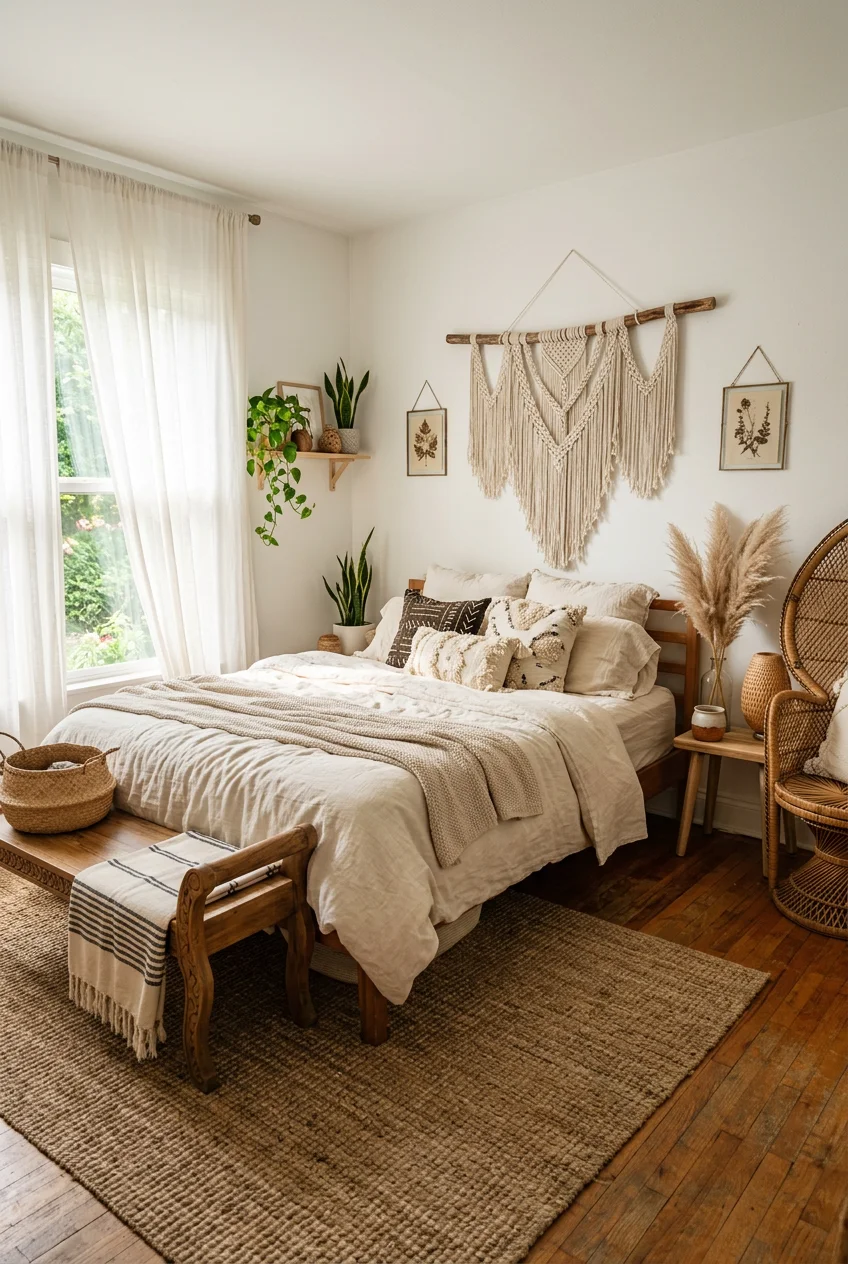 boho chic bedroom decor - 18 Boho Chic Bedroom Decor Worth Trying