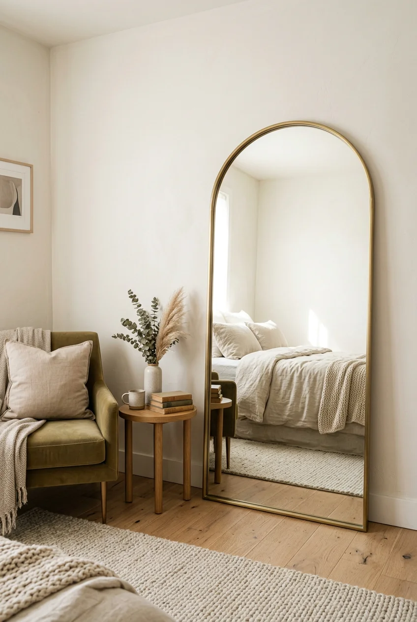 corner mirror decor bedroom - 18 Corner Mirror Decor Bedroom for Every Budget