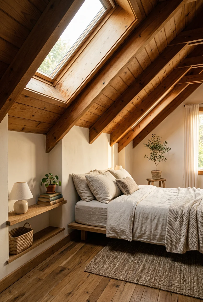 slanted ceiling bedroom ideas decor - 18 Slanted Ceiling Bedroom Ideas Decor That Actually Work